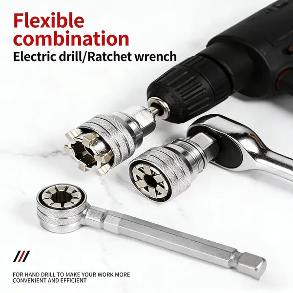 10-19mm Adjustable Universal MagicSocket Wrench | Multi-Function Tool